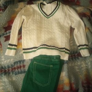 Janie and Jack Sweater Set Size 5